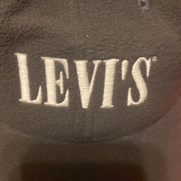 NWT Levi’s winter baseball cap unisex gray with white logo. Adjustable strap - Picture 2 of 7